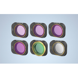 Zestaw 6 filtrów ND 4/8/16/32/MCUV/CPL Sunnylife do DJI Mini 3 Pro
